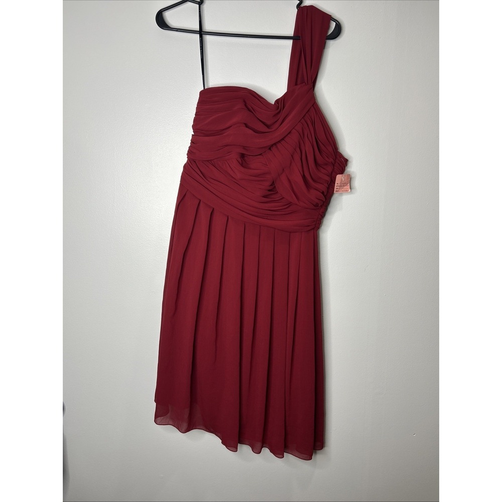 👗 WATTERS And WATTERS 1524-35 SIze 10 BRIDESMAID PARTY DRESS 👗 Pomegranate
